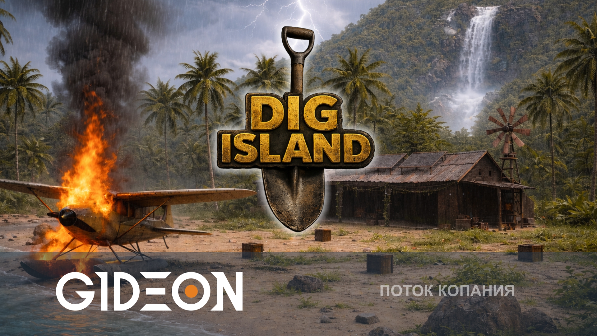 Dig Island — КОПАЕМ ШАХТУ НА НЕОБИТАЕМОМ ОСТРОВЕ, ЧТОБЫ СПАСТИСЬ!